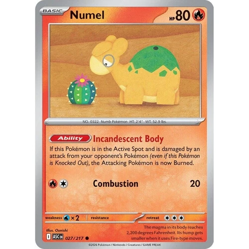 Numel (027/217) (ME: Ascended Heroes)