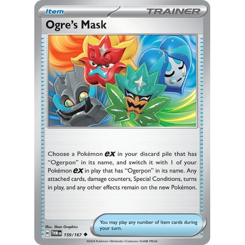 Ogre's Mask (159/167) [SV06: Twilight Masquerade]