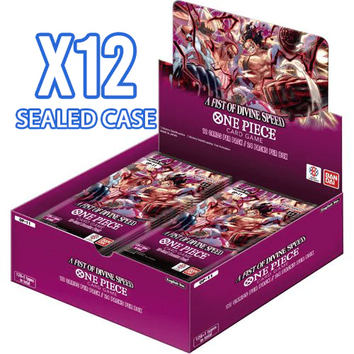 One Piece Card Game - A Fist of Divine Speed OP-11 12x Booster Box (Sealed Case) - English