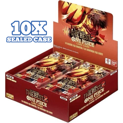One Piece Card Game: Premium Booster PRB-02 10x Booster Box (SEALED CASE) - English