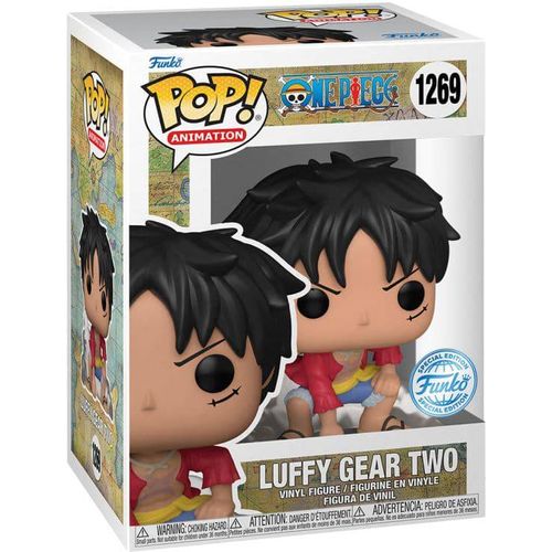 One Piece - Luffy Gear Two (with Chase) US Exclusive Pop! Vinyl - Image 3