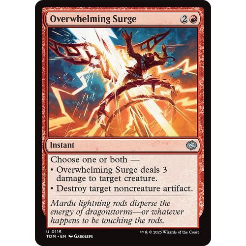 Overwhelming Surge (115) (Tarkir: Dragonstorm)