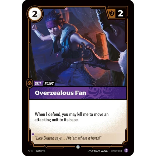 Overzealous Fan (128/221) (Spiritforged)