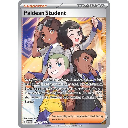 Paldean Student (231/091) [SV: Paldean Fates]