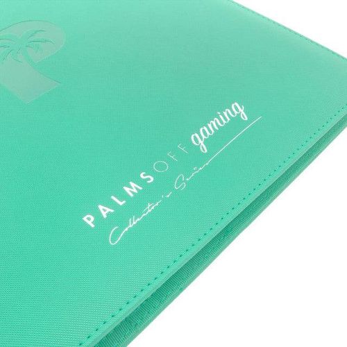 Palms Off Gaming - 12 Pocket Collectors Series Trading Card Binder (Turquoise) - Image 3