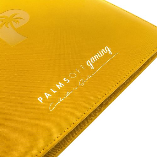 Palms Off Gaming - 12 Pocket Collectors Series Trading Card Binder (Yellow) - Image 2