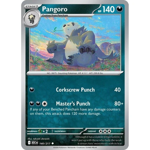 Pangoro (140/217) (ME: Ascended Heroes)