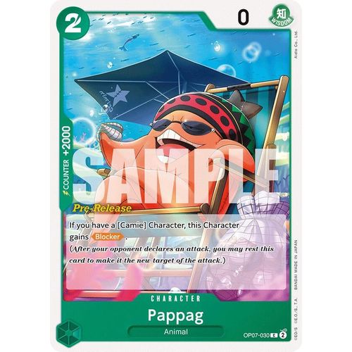 Pappag (OP07-030) [500 Years in the Future Pre-Release Cards]