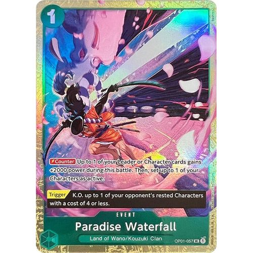 Paradise Waterfall (Premium Card Collection -Best Selection Vol. 1-) (OP01-057) [One Piece Promotion Cards]
