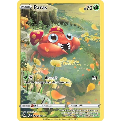 Paras (GG32/GG70) (Crown Zenith: Galarian Gallery)
