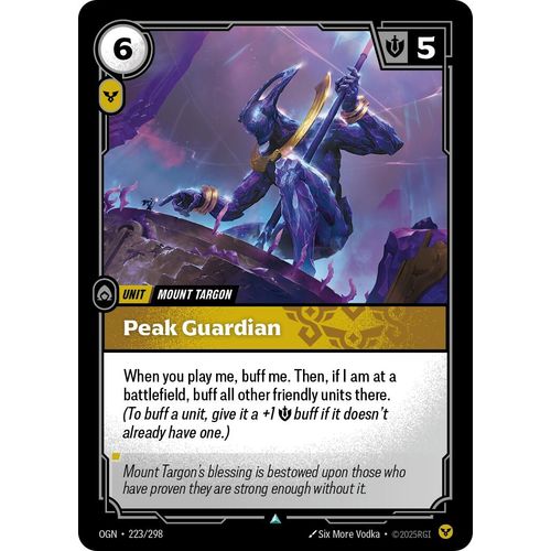 Peak Guardian (223/298) (Origins)