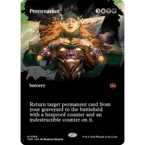 Perennation (Borderless) (368) (Tarkir: Dragonstorm)
