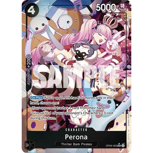Perona (093) (Alternate Art) (OP06-093) [Wings of the Captain]