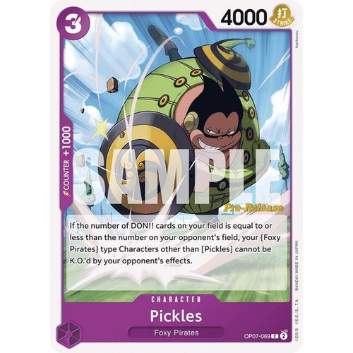 Pickles (OP07-069) [500 Years in the Future Pre-Release Cards]