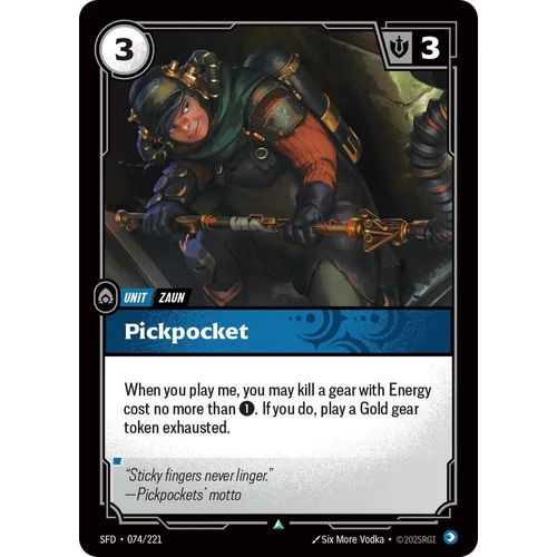 Pickpocket (074/221) (Spiritforged)
