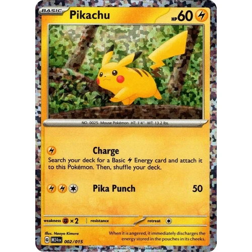 Pikachu (002/015) (McDonald's Promos 2024)