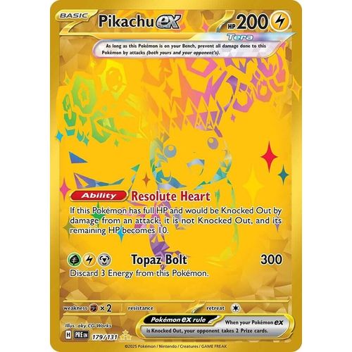 Pikachu ex (179/131) [SV: Prismatic Evolutions]