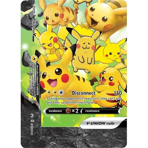 Pikachu V-Union - SWSH141 (SWSH141) (SWSH: Sword & Shield Promo Cards)