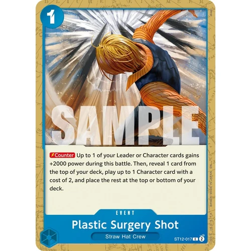 Plastic Surgery Shot - ST12-017 (Reprint) (ST12-017) (Premium Booster -The Best- Vol. 2)