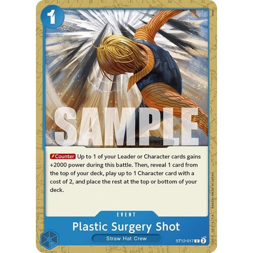 Plastic Surgery Shot (ST12-017) [Starter Deck 12: Zoro and Sanji]