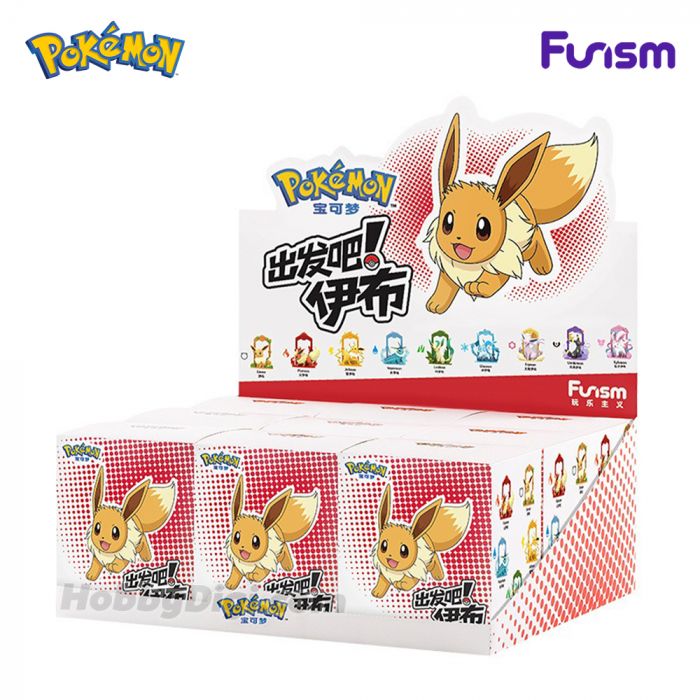Pokemon: Lets Go, EEVEE Series 9x Blind Box (Sealed Display) FUNISM