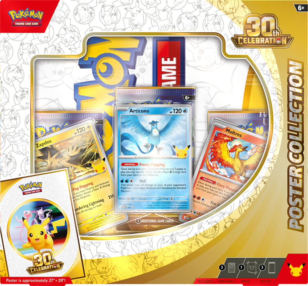 Pokémon TCG: 30th Celebration Poster Collection - Image 4