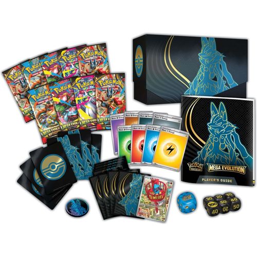 Pokémon TCG: Mega Evolution ME01 - Elite Trainer Box (ETB) - Lucario - Image 4