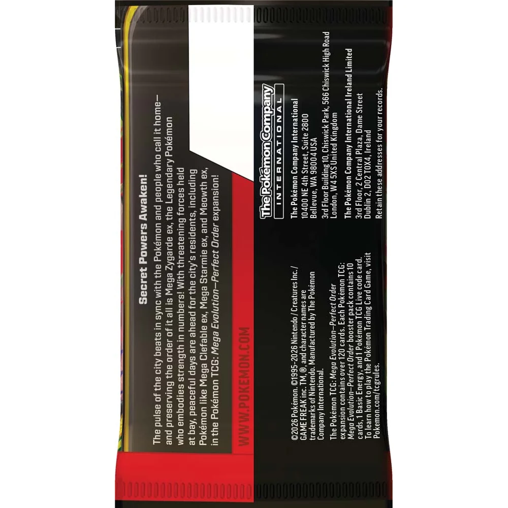 Pokemon TCG: Mega Evolution ME03 - Perfect Order Booster Pack - Image 5