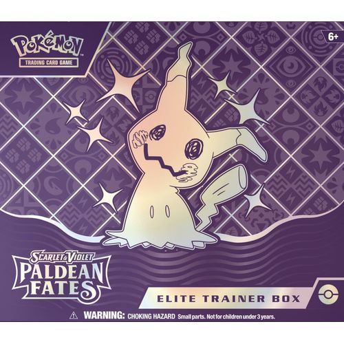 POKÉMON TCG Scarlet & Violet 4.5: Paldean Fates Elite Trainer Box x10 SEALED CASE (ETB) - Image 5