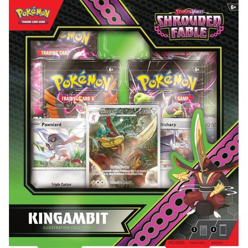 POKÉMON TCG Scarlet & Violet 6.5: Shrouded Fable Kingambit Illustration Collection - Image 2