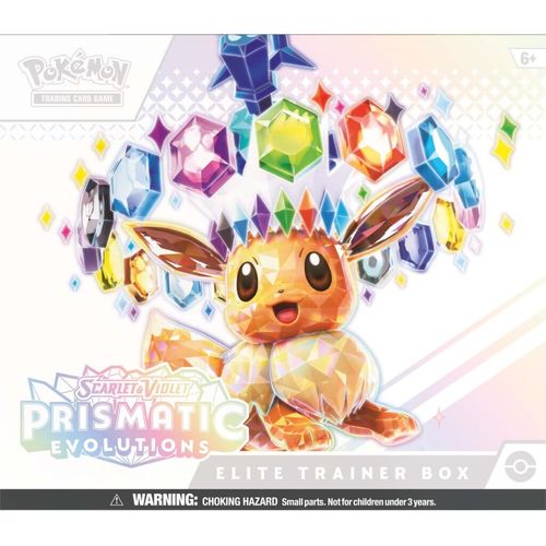 POKÉMON TCG Scarlet & Violet 8.5: Prismatic Evolutions Elite Trainer Box (ETB) - Image 3