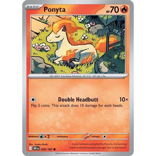 Ponyta (029/182) (SV10: Destined Rivals)