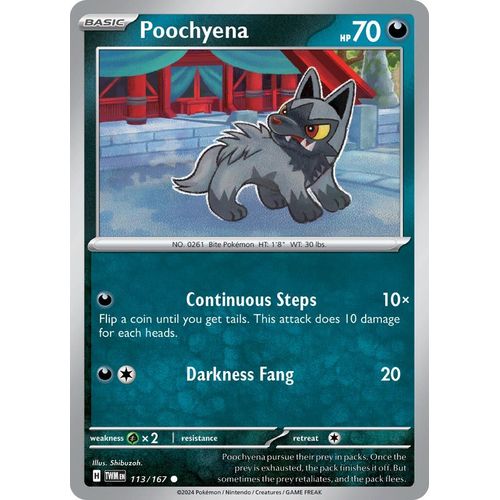 Poochyena (113/167) [SV06: Twilight Masquerade]