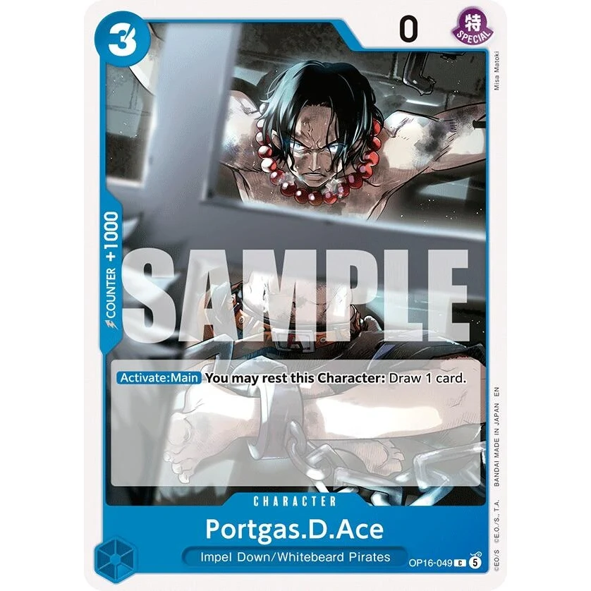 Portgas.D.Ace (049) (OP16-049) (The Time of Battle)