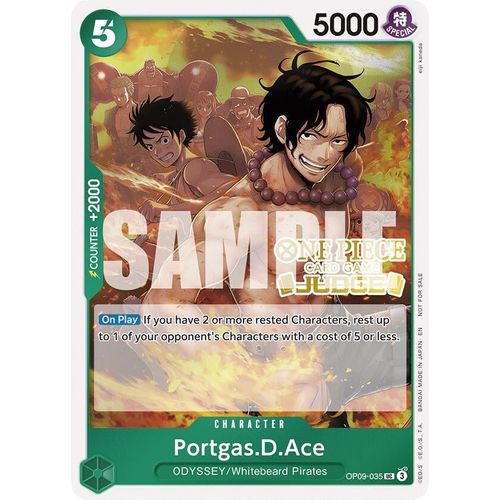 Portgas.D.Ace (Judge Pack Vol. 6) (OP09-035) (One Piece Promotion Cards)
