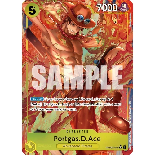 Portgas.D.Ace - PRB02-018 (Alternate Art) (PRB02-018) (Premium Booster -The Best- Vol. 2)