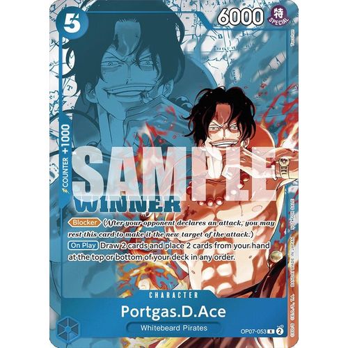 Portgas.D.Ace (Winner Pack 2024 Oct.-Dec.) (OP07-053) [One Piece Promotion Cards]