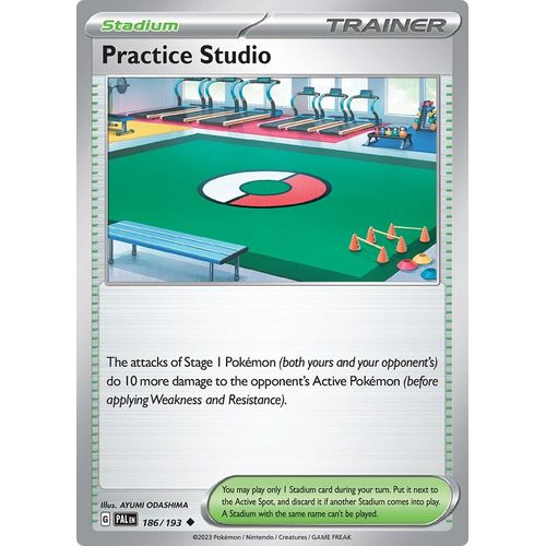 Practice Studio (186/193) [SV02: Paldea Evolved]