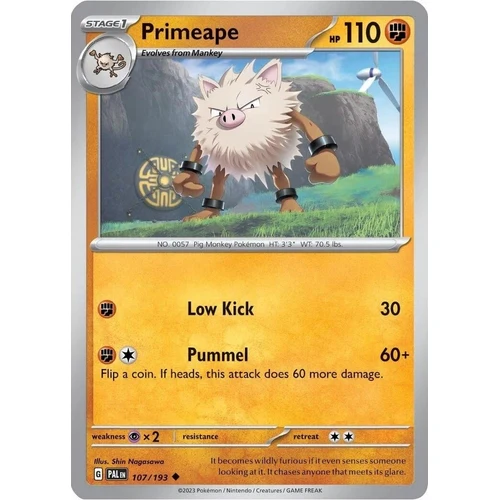 Primeape - 107/193 (Cosmos Holo) (107/193) (Miscellaneous Cards & Products)