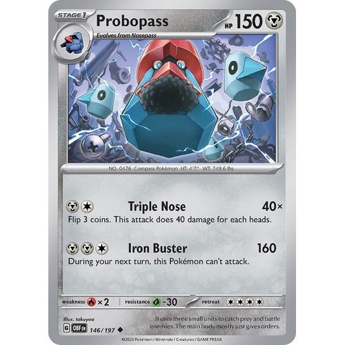 Probopass (146/197) [SV03: Obsidian Flames]