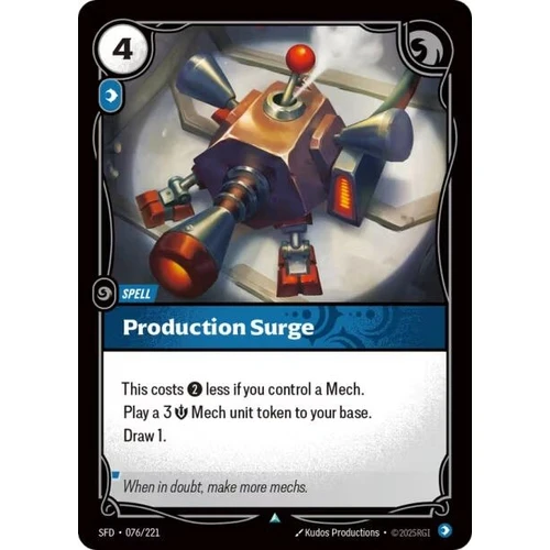 Production Surge (076/221) (Spiritforged)