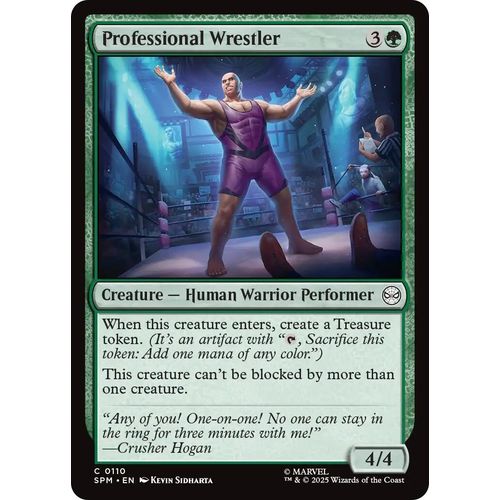 Professional Wrestler (110) (Marvel's Spider-Man)