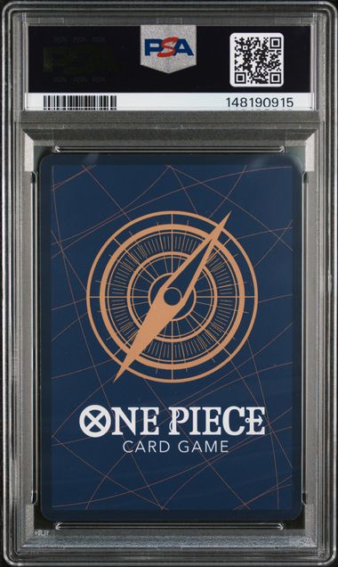 PSA GEM MT 10 - 2024 ONE PIECE OP07-500 YEARS IN THE FUTURE #010 TRAFALGAR LAW TREASURE RARE - Image 2