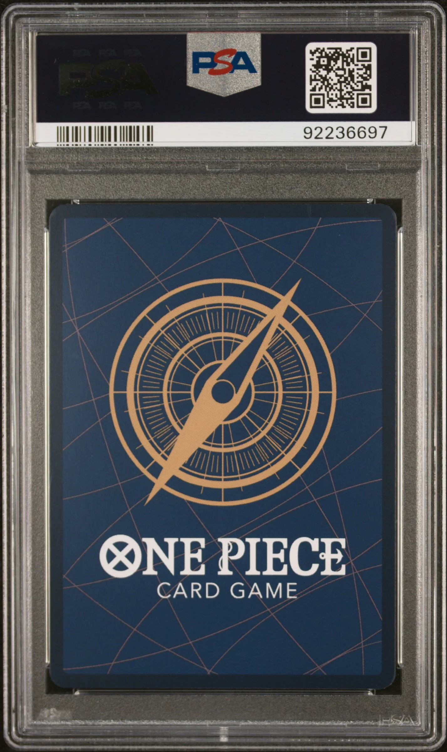 PSA GEM MT 10 - 2024 ONE PIECE ULTRA DECK ST13-THE THREE BROTHERS #009 SHANKS BLACK & WHITE ALT ART - Image 2