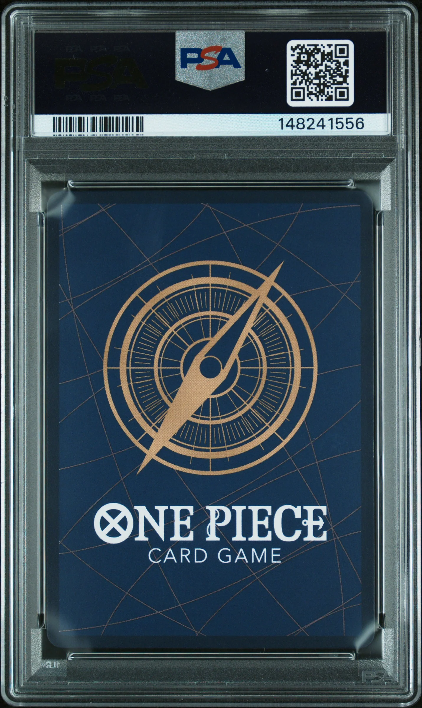 PSA MINT 9 - MONKEY D. LUFFY 3RD ANNIVERSARY-GOLD 2025 ONE PIECE JAPANESE OP11-A FIST OF DIVINE SPEED - Image 2