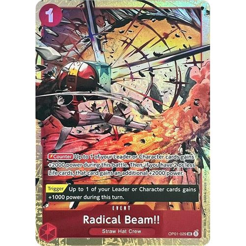 Radical Beam!! (Premium Card Collection -Best Selection Vol. 1-) (OP01-029) [One Piece Promotion Cards]