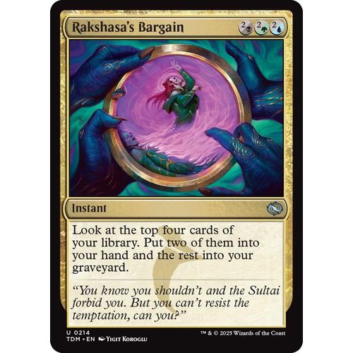 Rakshasa's Bargain (214) (Tarkir: Dragonstorm)