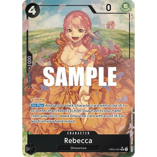 Rebecca (Alternate Art) (OP05-091) [Awakening of the New Era]