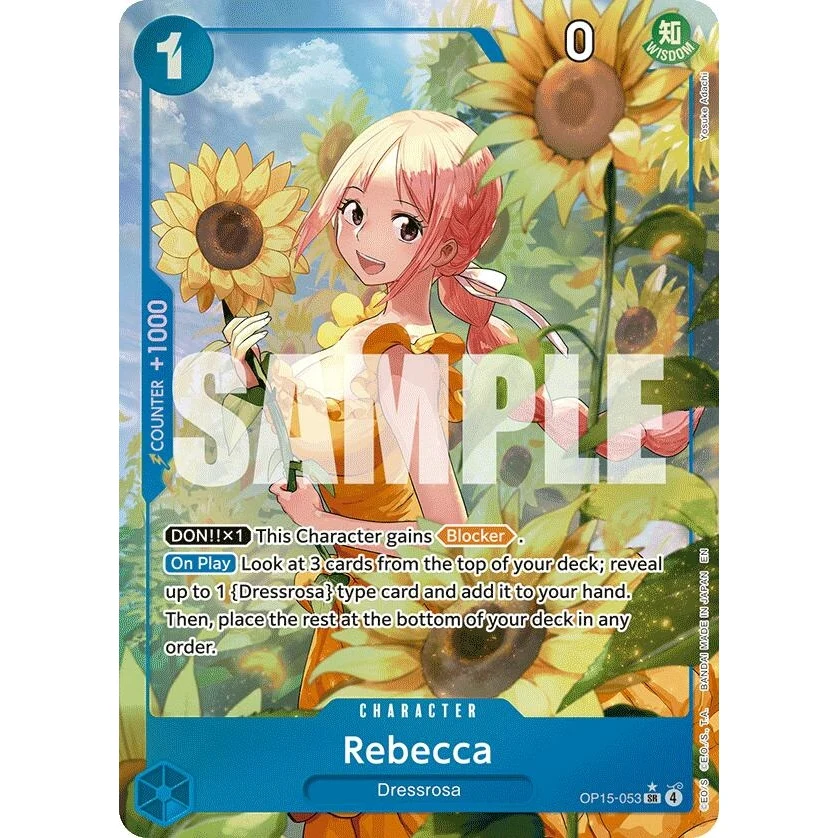 Rebecca (OP15-053) (Alternate Art) (OP15-053) (Adventure on Kami's Island)