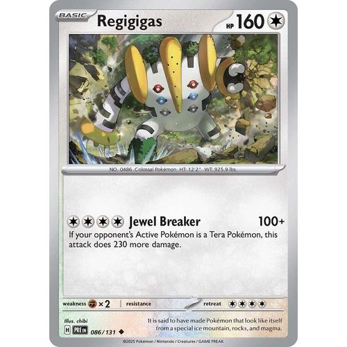 Regigigas (086/131) [SV: Prismatic Evolutions]